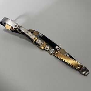 Women’s Art Deco Belt Gold Silver Jewels